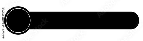 Infographic banner template with 3d dimensional effect