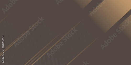 Abstract Brown Background with Elegant Diagonal Geometric Layers and Mesh Texture