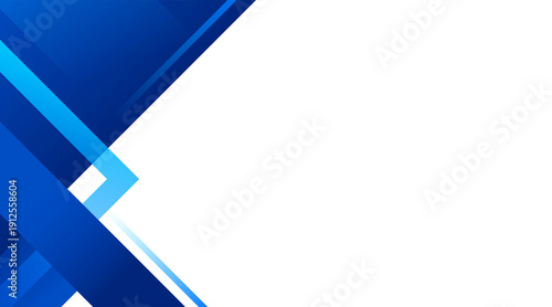 Modern Blue Geometric Corner Design for Technology Banners, Website Layouts and Creative Digital Backgrounds