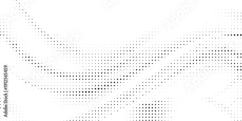 Abstract geometric black and white deco art halftone hexagone  and triangle print pattern vector