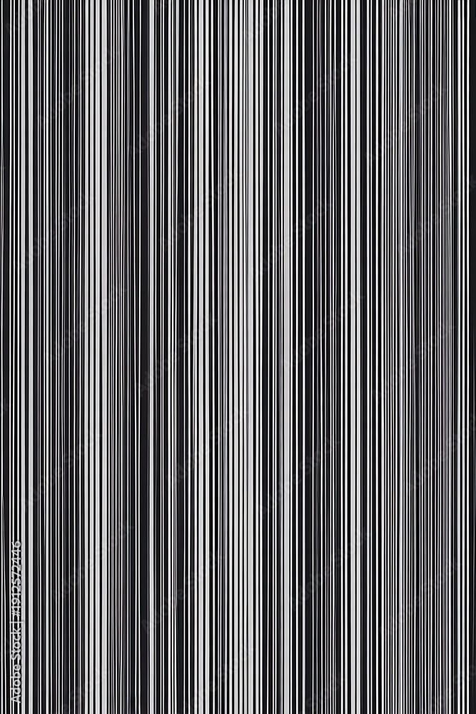 Obraz premium Abstract vertical striped pattern in black and white