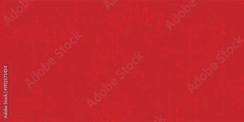 Abstract Red Background with Subtle Grunge Distressed Texture