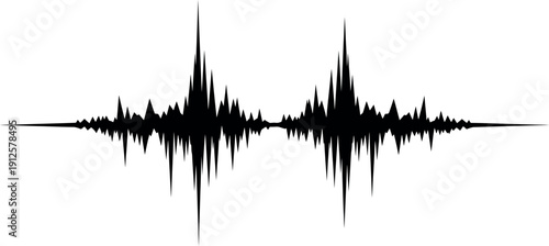 Dynamic Audio Spectrum Wave Line Silhouette - Music and Sound Visualization
Adobe Illustrator Artwork
