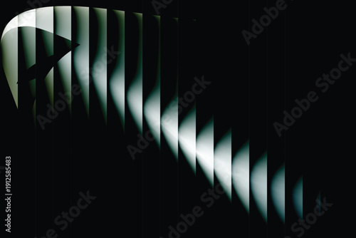 A completely black solid image dominates the frame offering no discernible shapes details or textures within its dark expanse high quality professional detailed modern elegant stylish