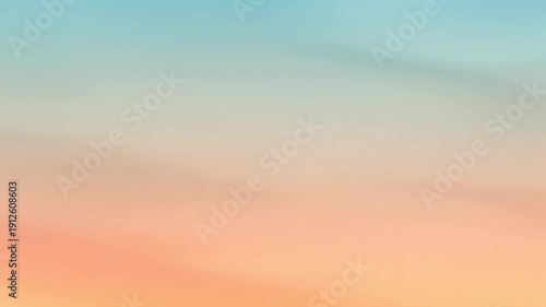 Soft sky gradient motion background in pastel colors