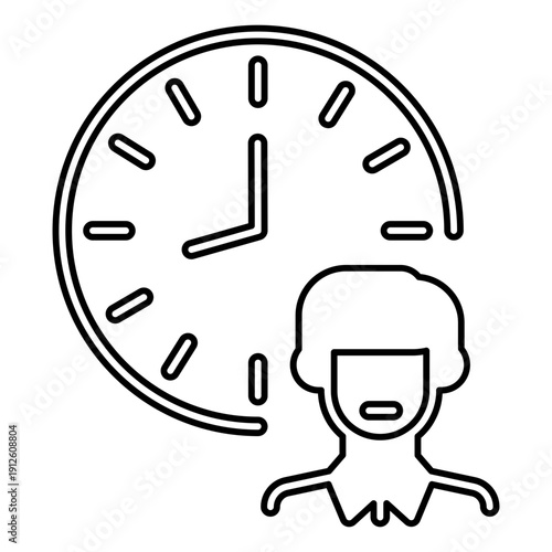 Shopping schedule icon