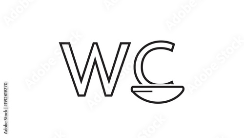 Minimalist concept image with empty text and blank tags placeholder