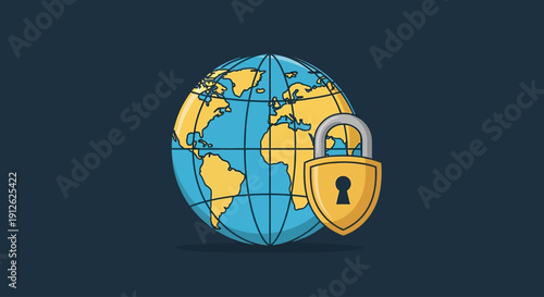 A vibrant and modern vector illustration featuring abstract shapes and bold colors ideal for contemporary design projects high quality