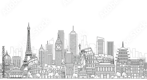 sketch of the city of london