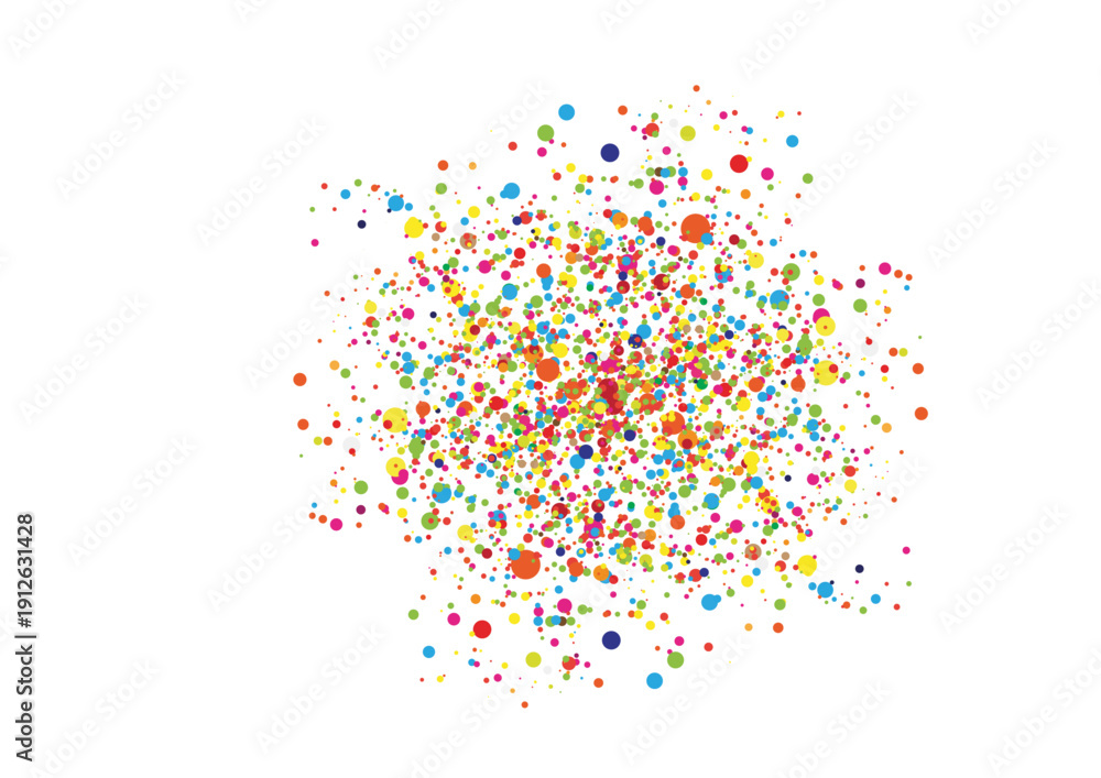 Obraz premium CONFETTI