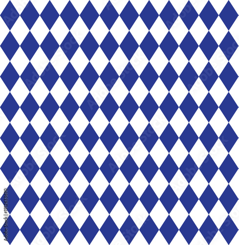 Repeating pattern of diamonds. geometric design.