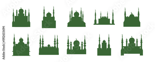 mosque silhouette