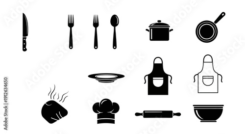 Kitchen Utensils and Cooking Tools.