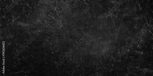 Dark wall Scratched Texture, Black Concrete Slate Background backdrop is ideal for cinematic posters, industrial overlays, masculine branding.