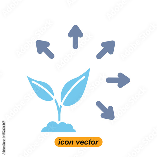 eco friendly icons. Flat illustrations of eco friendly vector icons for the web. Vector illustrations of company icons.