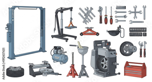 Automotive Tools and Garage Equipment.