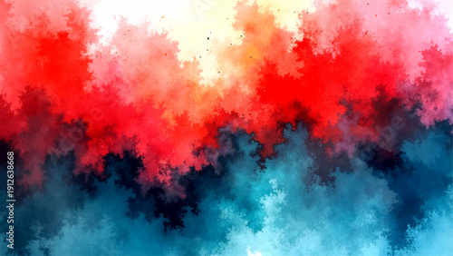 Vector Abstract fluid, vibrant, multi-colored fractal design: A dynamic display of intricate patterns, and swirling hues that evoke a sense of movement. 