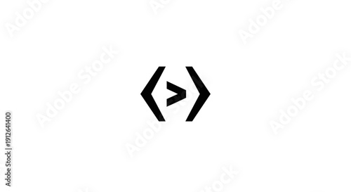 Programming Code Symbol Illustration Representing Web Development and IT
