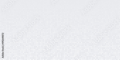 Vector abstract white and gray  background frame of geometric shapes. Circular ornament. Pattern of dots, particles, molecules, fragments. Poster for technology, medicine, presentations, business.