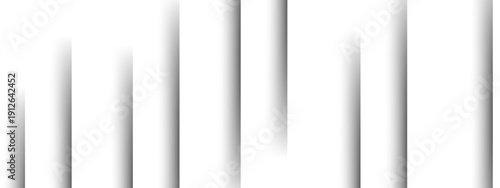 Vector Linear Shadows Abstract minimalist, high-contrast abstract composition featuring vertical bands of varying shades of gray, creating a sense of depth and dimension. Design