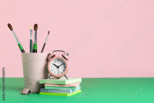 Alarm clock with different ...