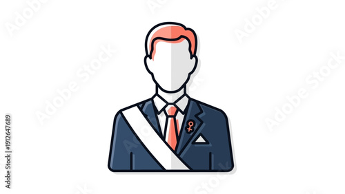 A minimalist high-angle shot captures a sleek designer chair positioned on a polished concrete floor against a soft neutral studio backdrop