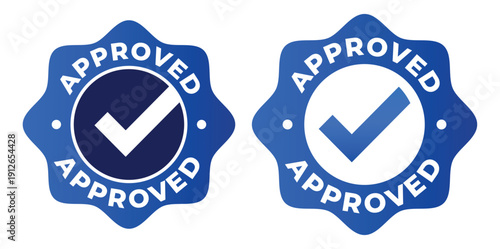 Approved Checkmark Badges: Verified Quality Approval Seals for Trusted Brands