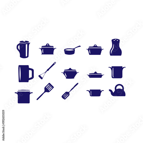CROCKERIES ITEM ICON SHEET