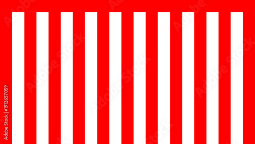 紅白幕のイラスト背景素材 16:9サイズ