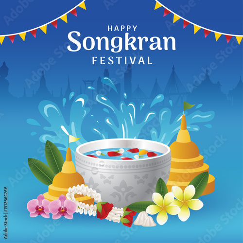 Songkarn festival