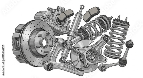 Car Parts and Automotive Components.