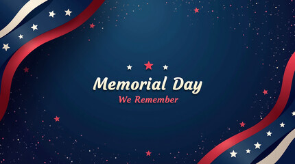 memorial day ai generated design.