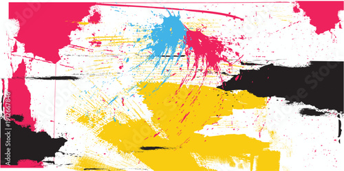 layered mixed media canvas, Abstraction oil painting, scribble brushabstract paint texture, curved shapes, dotted patterns, soft psychedelic artistic surface.eps