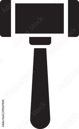 hammer gavel icon illustrator design 