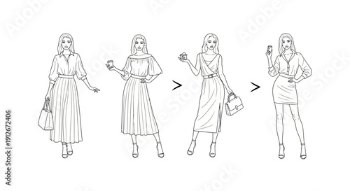 Fashion Evolution: From Modest Dress to Chic Skirt Outfit