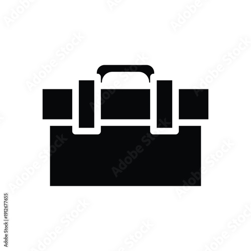 toolbox solid icon vector design good for web or mobile app