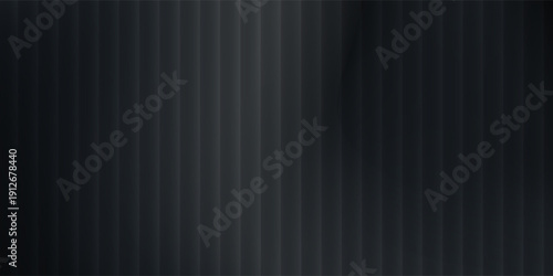Top Black vector. Abstract 3d backdrop for product presentation. Minimal wall scene. illustration gray