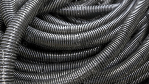 Wallpaper Mural Adaptable metal water pipes. Artistic industrial backdrop Torontodigital.ca