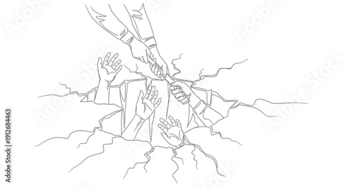 Helping Hand Rescue from Pit