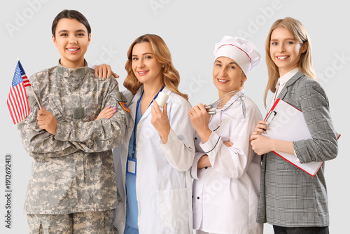 Women of different professi...