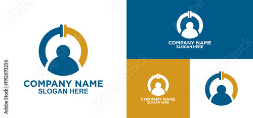 User Circle Connection Logo