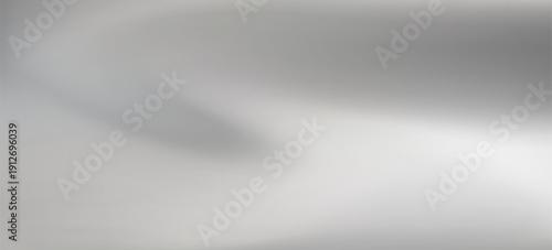Abstract silver foil background with metal mirror texture. Chrome gradient surface with light gloss backgrond simple