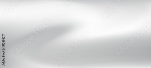 Abstract silver foil background with metal mirror texture. Chrome gradient surface with light gloss backgrond simple