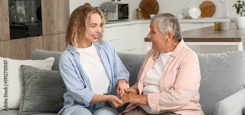 Senior woman with her grand...