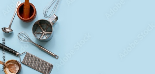 Set of different kitchen ut...