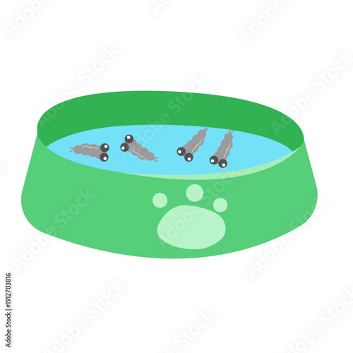 mosquitoes bite. dengue fever and zika infection concept