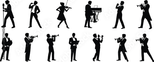 Kitchenware silhouettes set, pitcher icon, stockpot illustration, moka pot espresso maker, saucepan with lid, casserole dish, wine bottle, cooking utensils collection