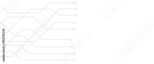 Abstract futuristic circuit board Illustration, Circuit board with various technology elements. Circuit board pattern for technology background. Vector illustration
