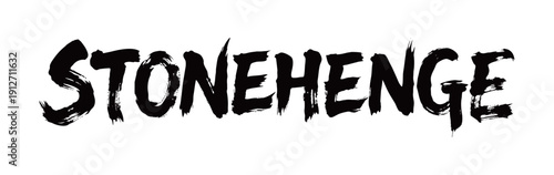 STONEHENGE Handwriting
