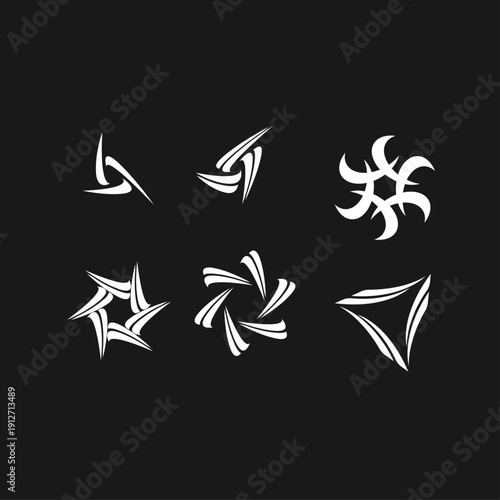 Abstract Vector Logo and Graphic Design Elements Collection